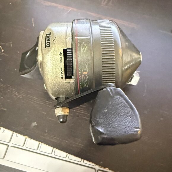 Vintage Zebco 202 Push Button Spin Cast Reel Works - Picture 10 of 13